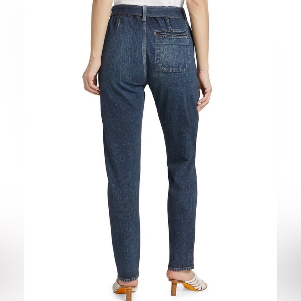rag & bone XXS Miramar High Rise Blue Jeans soft sweatpants print - Picture 2 of 5